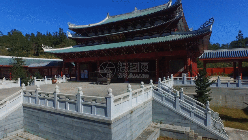 宫殿建筑gif动图图片-正版gif素材401105578-摄图网