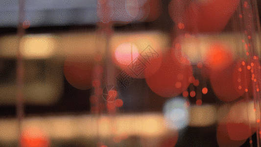 透明气球美丽光斑背景GIF高清图片