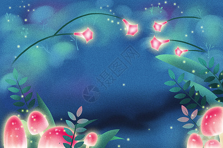 手绘花朵背景图片素材-正版创意图片500156229-摄图网