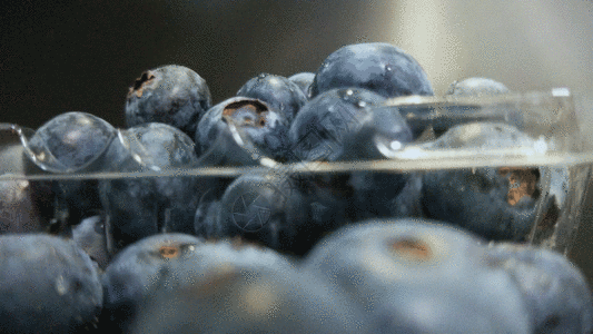 樱桃蓝莓水果蓝莓GIF高清图片