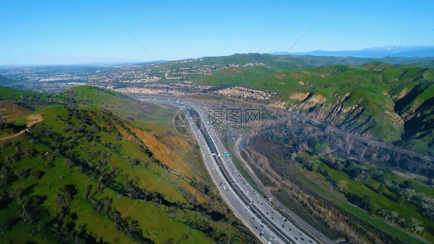 航拍高速公路gif动图图片-正版gif素材401114571-摄图网