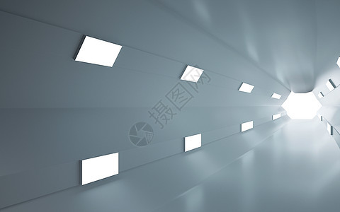 科技隧道空间背景图片