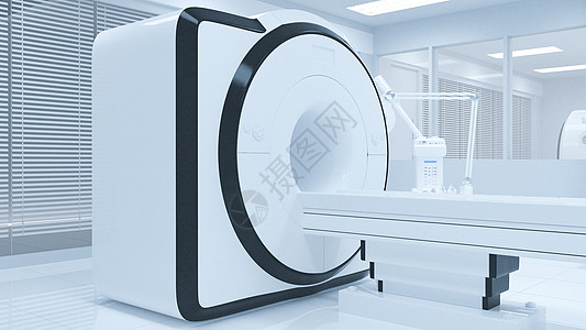 CT扫描医疗仪器场景图片