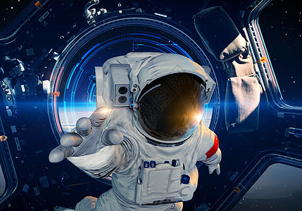 太空探险背景图片