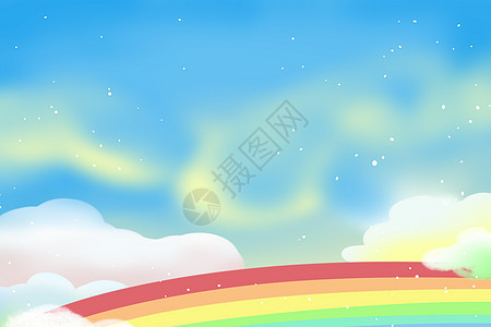 彩虹背景背景图片