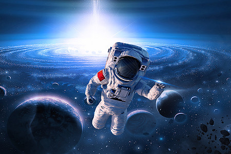 太空探险图片素材