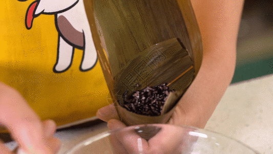 躁米紫米粽子GIF高清图片