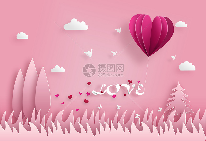 创意LOve场景图片