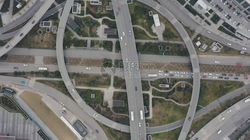 立交桥gif动图图片-正版gif素材401148885-摄图网