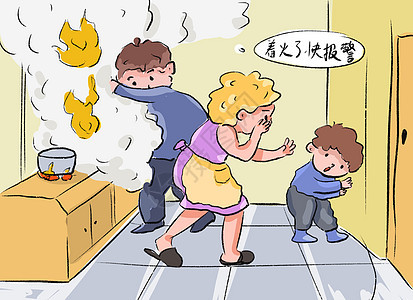 厨房消防安全意识图片