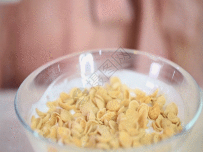 燕麦酸奶GIF图片