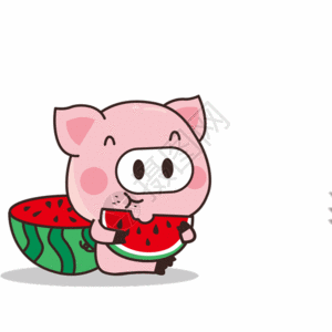 猪小胖gif图片素材