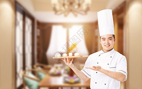酒店厨师图片