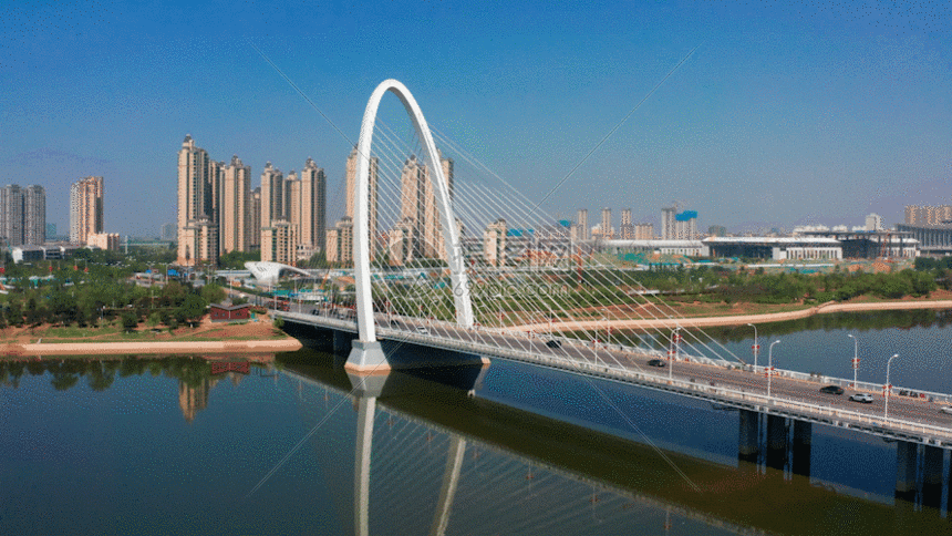 桥梁交通航拍合集gif动图图片-正版gif素材401228329-摄图网