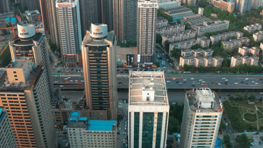 都市高楼GIF图片