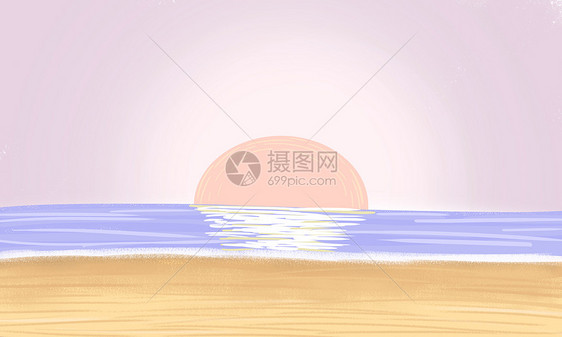 大海日出图片