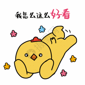 我怎么这么好看动态表情包图片素材