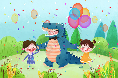 气球飘空插画_气球飘空卡通_气球飘空插图_手绘_板绘_摄图网