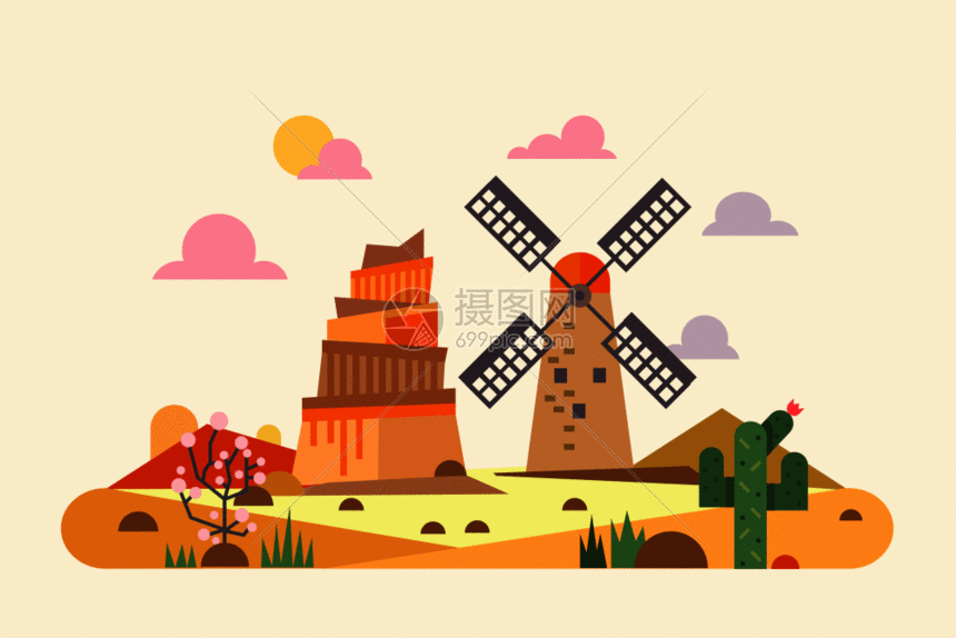 提供gif动图正版 gif动态图片下载,该gif动态图片标题为旅行野外风景