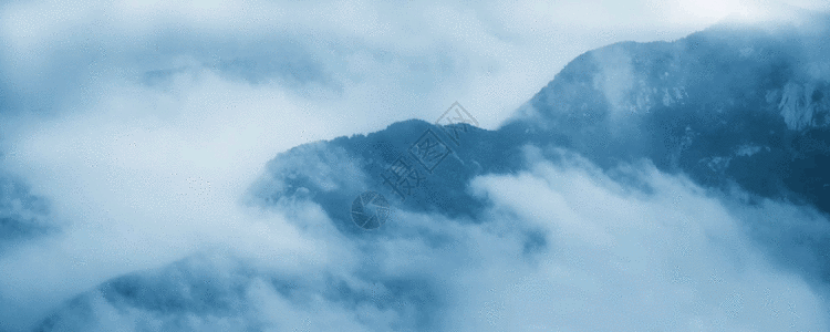 云蒸雾绕gif图片