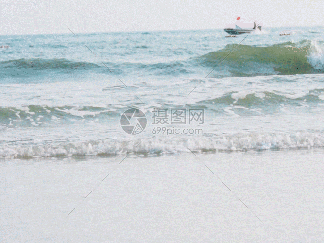 大海海浪浪花gif动图图片-正版gif素材401325451-摄图网