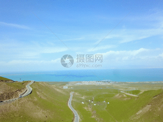 青海汽车公路GIF图片