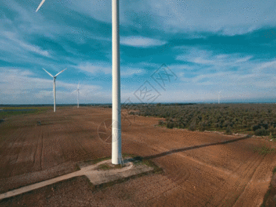 风能风车GIF图片