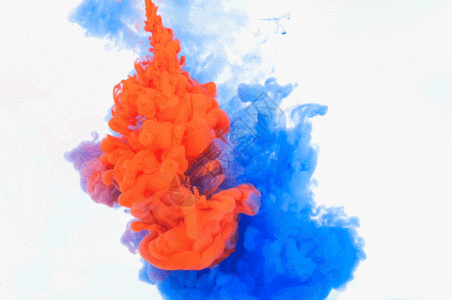 色彩液体流动素材gif图片
