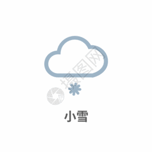 美金logo天气图标小雪图标gif高清图片