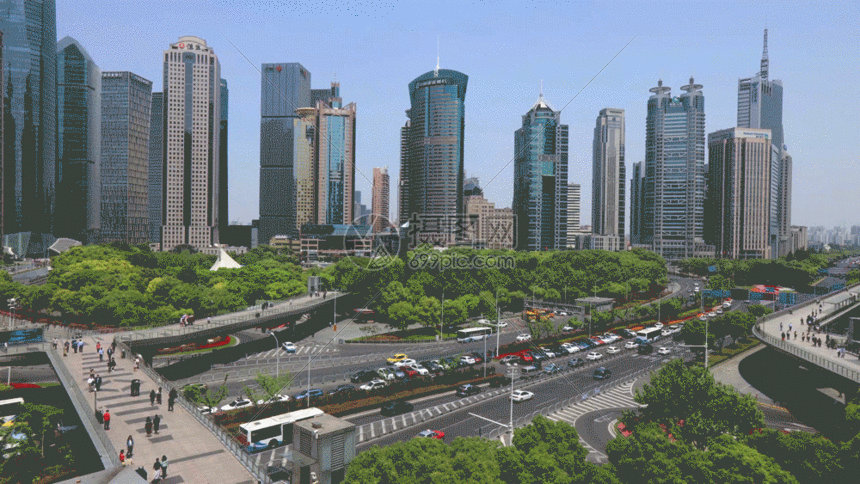 上海浦东陆家嘴gif动图图片-正版gif素材401357574-摄图网