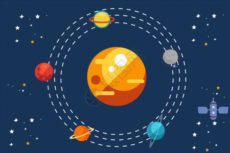 太空宇航员宇宙科技gif高清图片