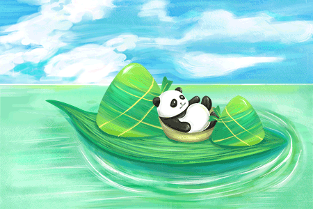 端午节插画gif动图图片-正版gif素材401379021-摄图网