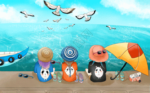 一起去旅游gifgif动图