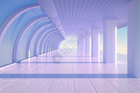 3d概念通道背景 大气商务背景图片素材