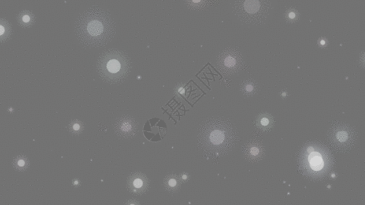 白色滤镜粒子gif图片