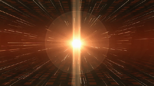 粒子光线GIF图片