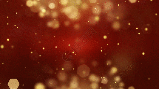 大气金色粒子光效gif高清图片