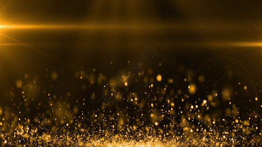 金色液体金色粒子光效动态gif高清图片