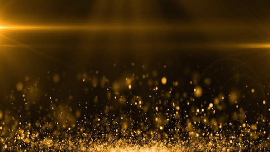 金色粒子光效动态gif图片