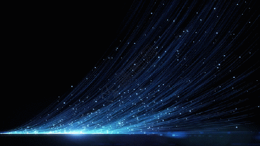 loop循环蓝色上升粒子gif图片素材