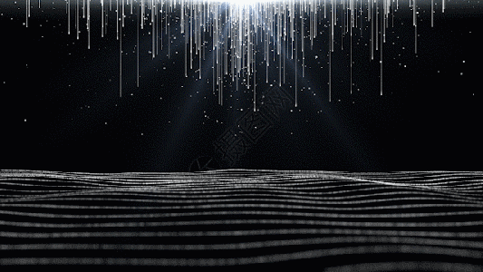 唯美粒子gif图片素材