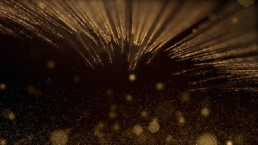 金色粒子背景gif图片