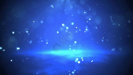 水蓝蓝色粒子背景gif高清图片
