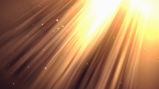 金光粒子合成背景gif