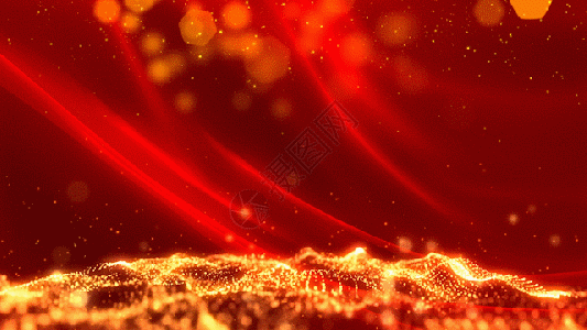 大气舞台粒子光效背景GIF图片