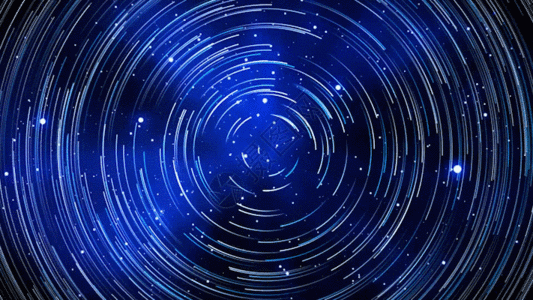 粒子星空动画GIF图片