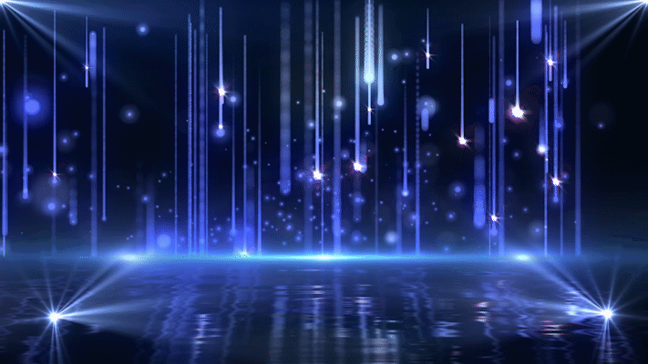 舞台灯光照射动画gif