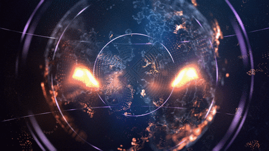 科技光线动画背景gif图片