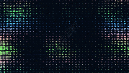 绿色几何科技粒子闪光舞台背景GIF高清图片