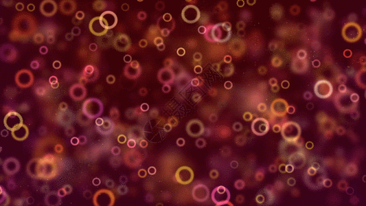 粒子光圈动画背景GIF图片